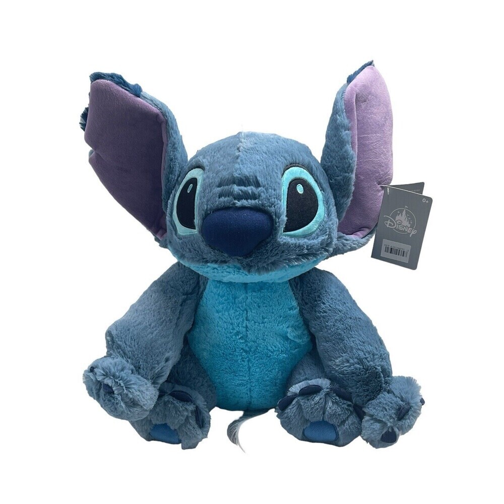Disney Lilo and Stitch Blue Dog Plush Sitting Toy 16” Stuffed Animal Toy